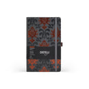 Castelli Notebook Copper Pocket Ruled Baroque
