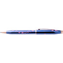 Cross Century II Cherry Blossom Blue Lacquer Ballpoint with Rose Gold Trim