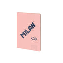 Milan Notebook Soft Cover A4 48 Leaf 1918 Series Pink