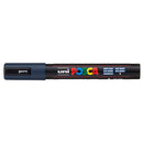 Uni Posca Marker 1.8-2.5mm Med Bullet Navy PC-5M