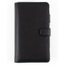 Debden Dayplanner Organiser Personal Slim Snap Closure PU Black