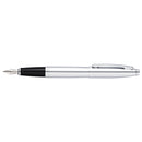 Cross Calais Polished Chrome Fine Nib Fountain Pen