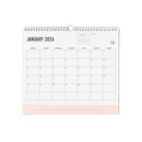 Letts of London Wall Calendar Conscious 300x270mm Rosewater 2026