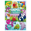 Crayola Animal Friends Coloring Book With Stickers 96 Pages