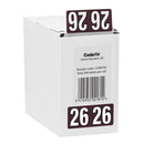 Codafile Label 19mm Year 2027 Roll 500