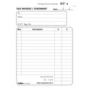 Collins Tax Invoice A6/50DLH Duplicate No Carbon Required - Office Connect 2018
