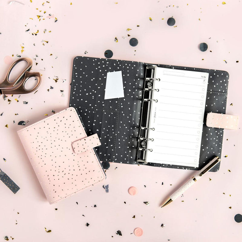 Filofax Organiser Confetti Pocket Rose Quartz - Office Connect 2018