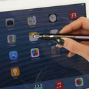 Schneider Ballpoint Stylus Pen Epsilon Touch Extra Broad Blue Ink Black/Gold Barrel - Office Connect 2018