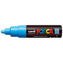 Uni Posca Marker 4.5-5.5mm Bold Bullet Light Blue PC-7M - Office Connect 2018