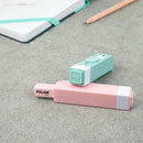 Milan Anti-Bacterial Stick Sharpener Eraser Turquoise - Office Connect 2018