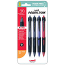 Uni PowerTank 1.0mm Retractable Assorted Hangsell Pk4 - Office Connect 2018