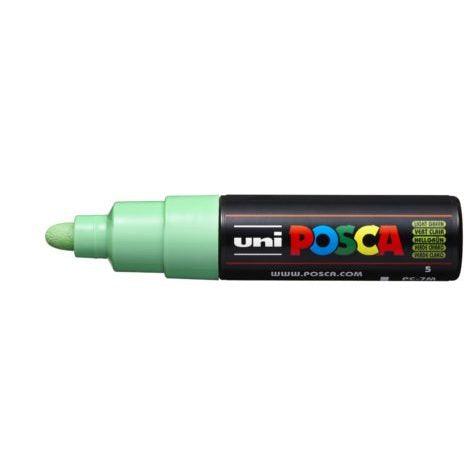 Uni Posca Marker 4.5-5.5mm Bold Bullet Light Green PC-7M - Office Connect 2018