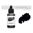 Octopus Fluids Alcohol Ink Midnight Black 30ml - Office Connect 2018