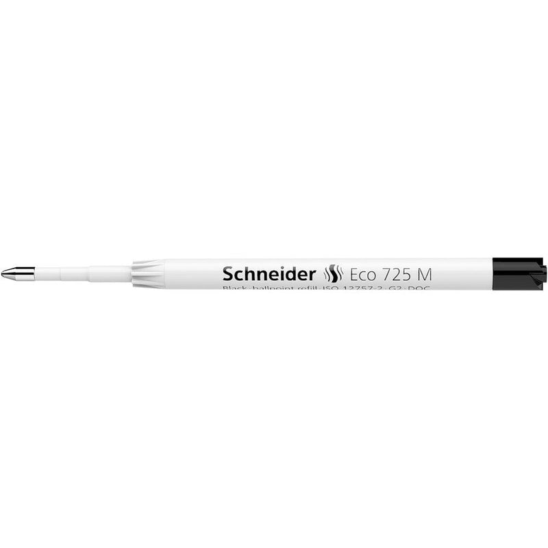 Schneider Pen Refill Ballpoint 725 Medium Black 1 piece - Office Connect 2018