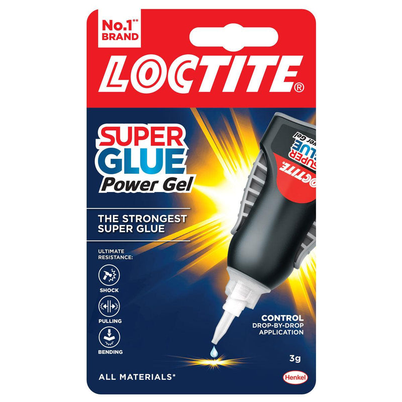 Loctite Super Glue Control Power Flex Gel 3g