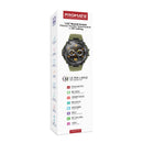 PROMATE IP67 Sport Watch with 1.53" Round Screen & BT Calling. Fitness Tracker, Pedometer, Blood Presure Prediction, Heart Rate Real Time, Smart Notifications, Over 100 Customized Watch Faces. Green - Office Connect 2018