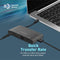 PROMATE 6-in-1 USB Multi Port Hub with USB-C Connector. Includes USB-C, USB-A, HDMI, Ethernet & VGA Ports. 100W Power Delivery. Data Transfer Rate 5Gbps. Supports Win 7/8/10 & Mac OS 10.6 & Above - Office Connect 2018
