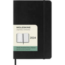 Moleskine Diary 12 Month Weekly + Notes SC Pocket Black - Office Connect 2018