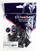 DYNAMIX BLACK RJ45 Strain Relief Boot (6.0mm Outside Diameter). 20pk bag. - Office Connect 2018