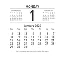 Collins Calendar Refill 13H Top Opening Even Year - Office Connect 2018