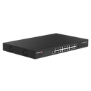 EDIMAX 24 Port Gigabit PoE+ Web Smart Surveillance Switch with 4 Port 10GbE SFP+ Uplinks. Supports up to 30W Per PoE Port (Total Power Budget: 400W) Long Range up to 200m at 10Mbps. - Office Connect 2018
