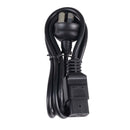 DYNAMIX 2M Power Cord - 15A 3 Pin Plug to 15A C19 Plug. - Office Connect 2018