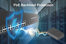 EDIMAX 24 Port Gigabit PoE+ Web Smart Surveillance Switch with 4 Port 10GbE SFP+ Uplinks. Supports up to 30W Per PoE Port (Total Power Budget: 400W) Long Range up to 200m at 10Mbps. - Office Connect 2018