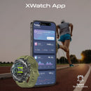 PROMATE IP67 Sport Watch with 1.53" Round Screen & BT Calling. Fitness Tracker, Pedometer, Blood Presure Prediction, Heart Rate Real Time, Smart Notifications, Over 100 Customized Watch Faces. Green - Office Connect 2018
