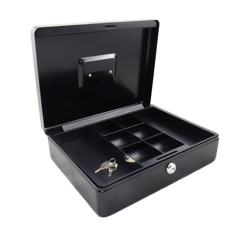 SR Cash Box 12 inch Black - Office Connect 2018