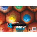 Warwick Pad A4 Spiral Sketch 20 Leaf 120gsm - Office Connect 2018