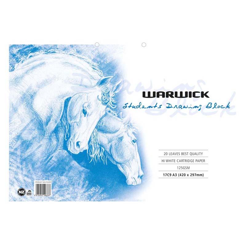 Warwick Drawing Refill 17C9 A3 20 Leaf Punched 120gsm - Office Connect 2018