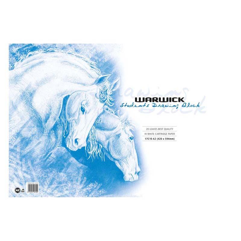 Warwick Drawing Refill 17C10 A2 20 Leaf Punched 120gsm - Office Connect 2018