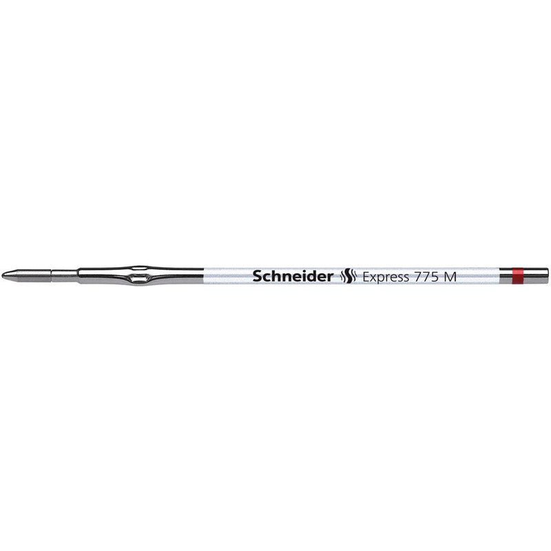 Schneider Pen Refill Ballpoint 775 Medium Red 1 piece - Office Connect 2018