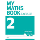 Warwick My Maths Book 2 Unruled 64 Page - Office Connect 2018