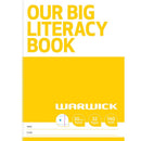Warwick Our Big Literacy Modelling Book 30mm Ruled 32 Page - Office Connect 2018
