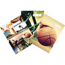 Spencil Sports Collage Book Cover 1B5 Pack 3 Assorted - Office Connect 2018