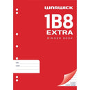 Warwick Exercise Book 1B8 64 Leaf A4 Extra Punched Ruled 7mm - Office Connect 2018
