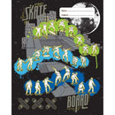 Spencil Skate Paint Book Cover 1B5 Pack 3 Assorted - Office Connect 2018