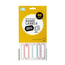 Spencil Write And Iron On Name Labels 40Pk Pretty Pastels - Office Connect 2018