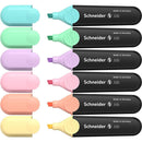 Schneider Highlighter Job Pastel Assorted Wallet 6 pieces - Office Connect 2018