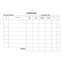 Collins Vehicle Log Book Hard Cover 44 Leaf 215x150mm - Office Connect 2018