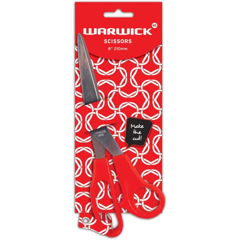 Warwick Scissors 8 Inch 210mm General Purpose - Office Connect 2018