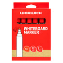 Warwick Whiteboard Marker Red Bullet Tip Box 12