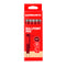 Warwick Pen Ballpoint Red Capped Medium Box 10