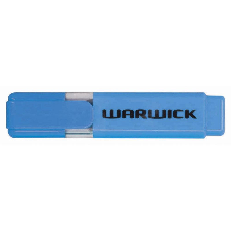 Warwick Highlighter Stubby Blue - Office Connect 2018