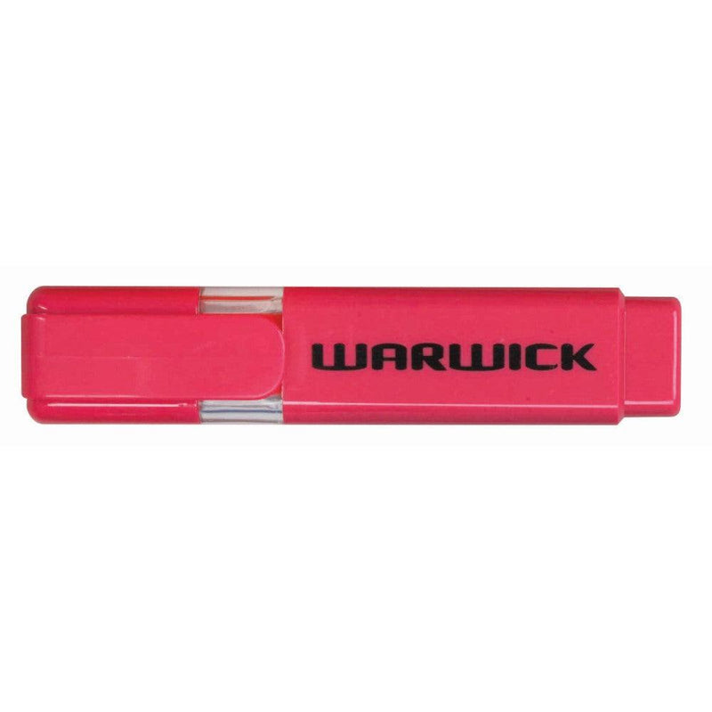 Warwick Highlighter Stubby Pink - Office Connect 2018