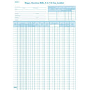 Collins Wage Book Hard Cover A4 P9-77 - Office Connect 2018