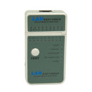 DYNAMIX Mini LAN Data Cable Tester with LED & Beep Sound Indicators. Test RJ45/UTP & STP. Test Open, Short, Straight, & Crossover. 12V Battery Included with Battery Status Indicator. Dims: 90x50x24mm. - Office Connect 2018