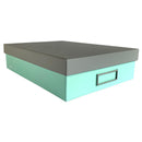 Ledah Pastels Storage Box A4 Green - Office Connect 2018