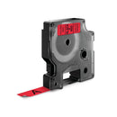 DYMO Genuine D1 Label Cassette Tape 12mm x 7M, Black on Red Suitable for the Label  Manager and LabelWriter Duo label makers - Office Connect 2018